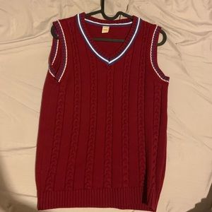 Knit Cable Sweater Vest